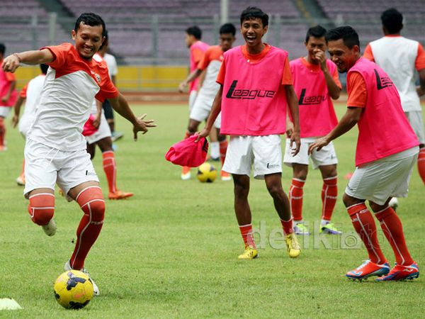 Persija Berlatih Jelang Lawan Gresik United