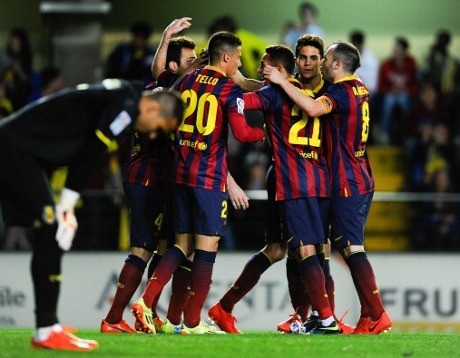 Sempat Tertinggal Dua Gol, Barca Atasi Villarreal 3-2