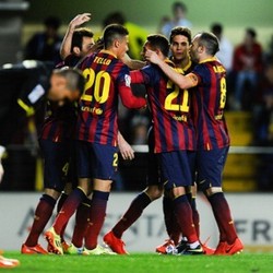 Sempat Tertinggal Dua Gol, Barca Atasi Villarreal 3-2