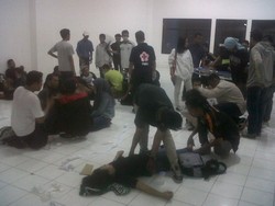 Bentrokan Suporter di Laga PSS Sleman Vs PSIM Yogya, Belasan Orang Terluka