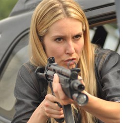 Kesan Aktris Hollywood Sarah Carter Syuting Film di Jakarta