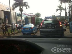 Kecelakaan 10 Mobil di Jl Alternatif Cibubur Buat Lalin Macet Parah