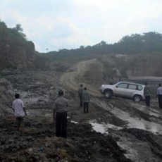 Anggota Dewan Mojokerto Pemilik Galian C Ilegal Diperiksa Polisi