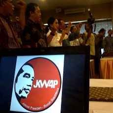 Organisasi Buruh di Jatim Deklarasi Dukung Jokowi Presiden