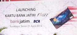 BCA Gandeng Bank Jatim Luncurkan Kartu Bank Jatim Flazz