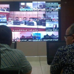 Mendikbud Gelar Video Conference Cek Persiapan UN SMP 2014