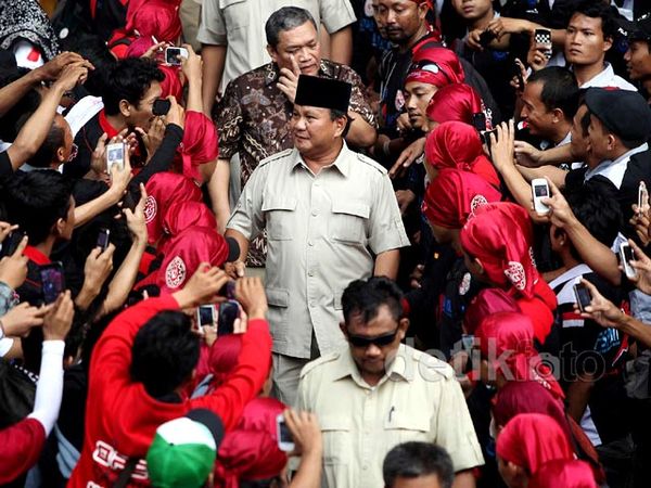 Prabowo Hadiri Peringatan May Day di GBK