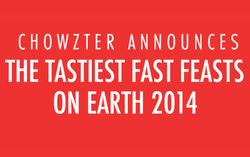 Chowzter Award, Penghargaan untuk Hidangan Cepat Saji Terenak di Dunia