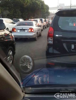 Harpitnas, Sejumlah Ruas Jalan Jakarta Tetap Padat