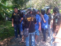 Kepala Dibungkus plastik, 4 Tersangka Kasus Sabu di Sentul Dikeler Polisi