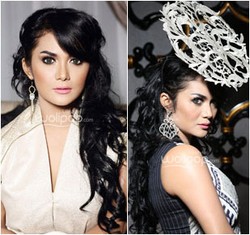 Foto: Cantiknya Krisdayanti Bergaya Ala Princess