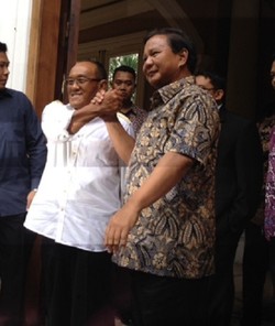 Soal Duet Prabowo-Ical, Ini Kata Waketum Gerindra