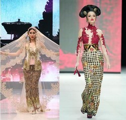 Tren Kebaya Pengantin di 2014: Kerah Kartini Hingga Warna Shocking Pink