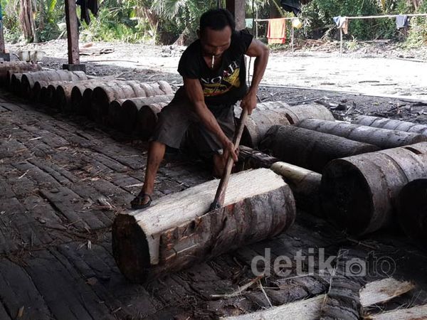 Kualitas dan Terbatasnya Sagu di Meranti