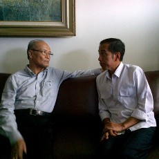 Sambangi Yogya, Jokowi Temui Mantan Ketua PP Muhammadiyah Buya Syafii