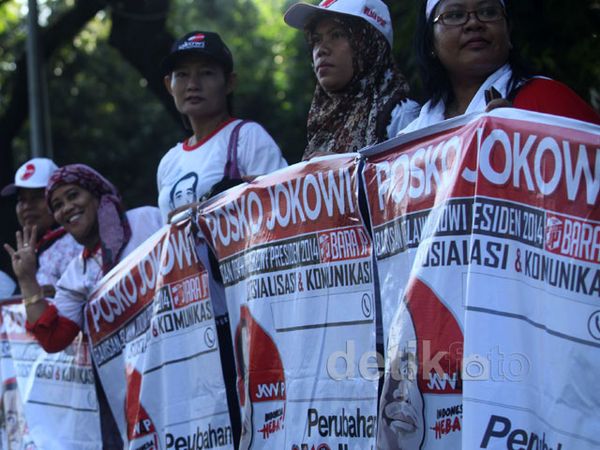 Aksi Relawan Bara JP 2014