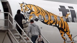 Rugi Tiger Airways Bengkak 5 Kali Lipat Jadi Rp 883 Miliar