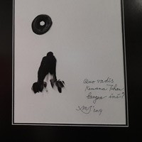 Mudji Sutrisno Ungkapkan Religiusitas Lewat Goresan Tinta Hitam