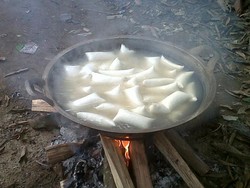 Lontong Santan, Kuliner Nikmat Khas Pulau Bangka