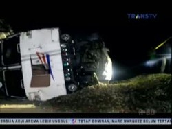 KA Bogowonto Tabrak Kontainer di Cirebon