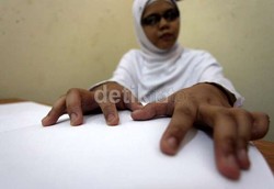 Siswa Tuna Netra Kerepotan karena Soal UN Tak Berhuruf Braille