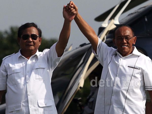 Ical-Prabowo Isyaratkan Duet ke Pilpres