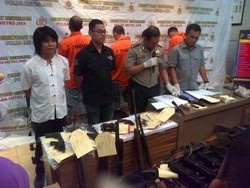 Polisi Sita Sejumlah Senjata Api Pabrikan Hingga Airsoft Gun