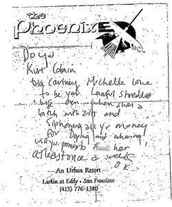 Misteri Tulisan Tangan di Dompet Kurt Cobain Terungkap
