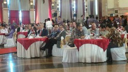 Pengukuhan Guru Besar Hendropriyono, Jokowi-Mega Hingga Wiranto Hadir