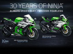 30 Tahun Ninja, Kawasaki Rilis 2 Motor Edisi Khusus