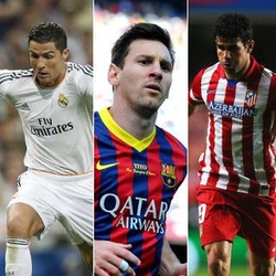 Antara Ronaldo-Messi-Costa, Pichichi Milik Siapa?
