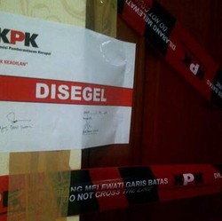 Ruang Sekretaris Pribadi Bupati Bogor Ikut Disegel KPK