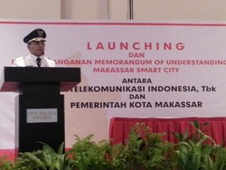Usai Dilantik, Walikota Makassar Langsung Kerja Teken Proyek Smart City