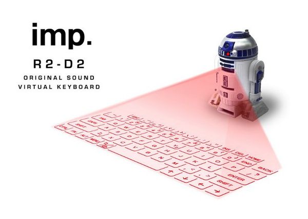 R2D2, Robot Virtual Keyboard ala Star Wars