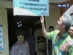 Gubernur Jateng Sidak Samsat