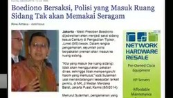 Boediono Jadi Saksi, Apa Kata Anas?