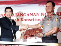 MK Gandeng Polri Amankan Sidang Sengketa Pemilu