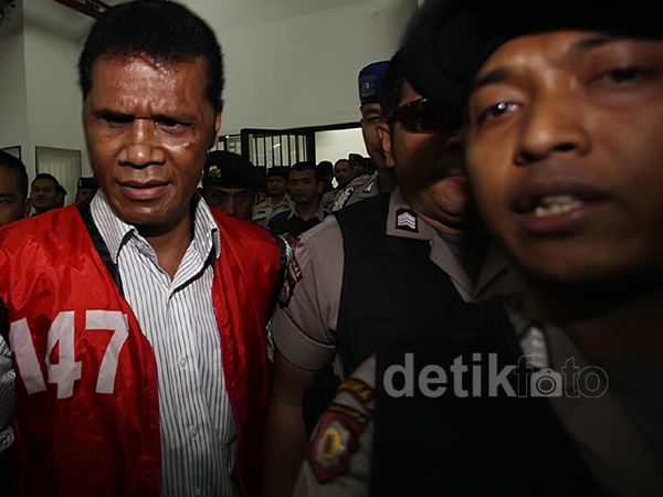Hercules Divonis 3 Tahun Penjara
