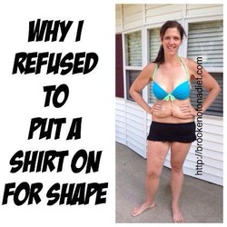 Sukses Turun 77 Kg, Wanita Ini Ditolak Tampilkan Tubuh Berbikini