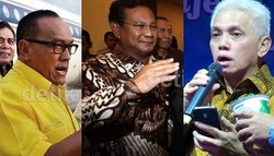 Cinta Segitiga Prabowo, Ical, dan Hatta Rajasa