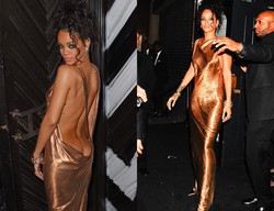 Tampil di After Party Met Gala, Rihanna Pakai Gaun Untuk Pamer Bokong