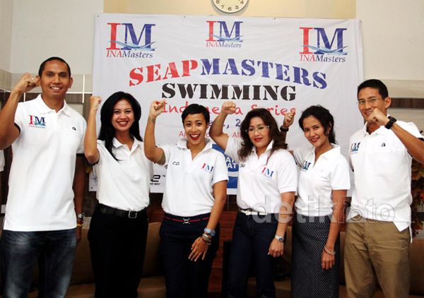 Indonesia Buka SEAP Masters Swimming Series 2014