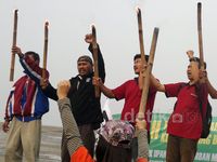 Buruh Gelar Aksi Obor Marsinah