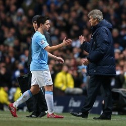 Pellegrini Raih Titel Liga Pertama di Eropa, Nasri Ikut Senang