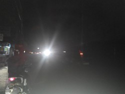 Kebun Jeruk Masih Gelap, Pengendara Diimbau Waspada