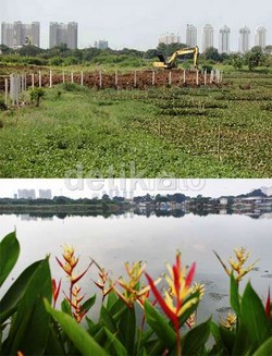 Transformasi Waduk Ria Rio: Dari Lautan Enceng Gondok Jadi Taman Asri