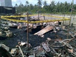 Pasar Desa di Pelalawan Riau Terbakar, Seorang Tewas Terpanggang