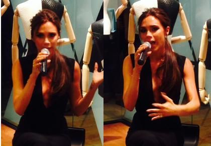 Foto: Penampilan Victoria Beckham Saat Rilis Koleksi Aksesori di Jakarta