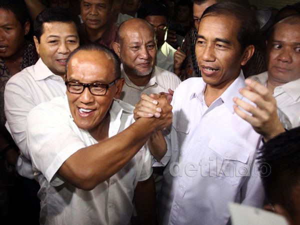 Ical-Jokowi Bertemu di Pasar Gembrong