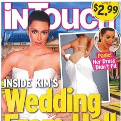 Beredar Foto Diri Bergaun Pengantin, Ini Kata Kim Kardashian